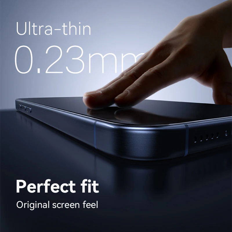 

Joyroom 1/2/3pcs Tempered Glass For iPhone 16 15 14 13 12 11 Pro Max Screen Protector For iPhone 16 Full Screen Protective Glass
