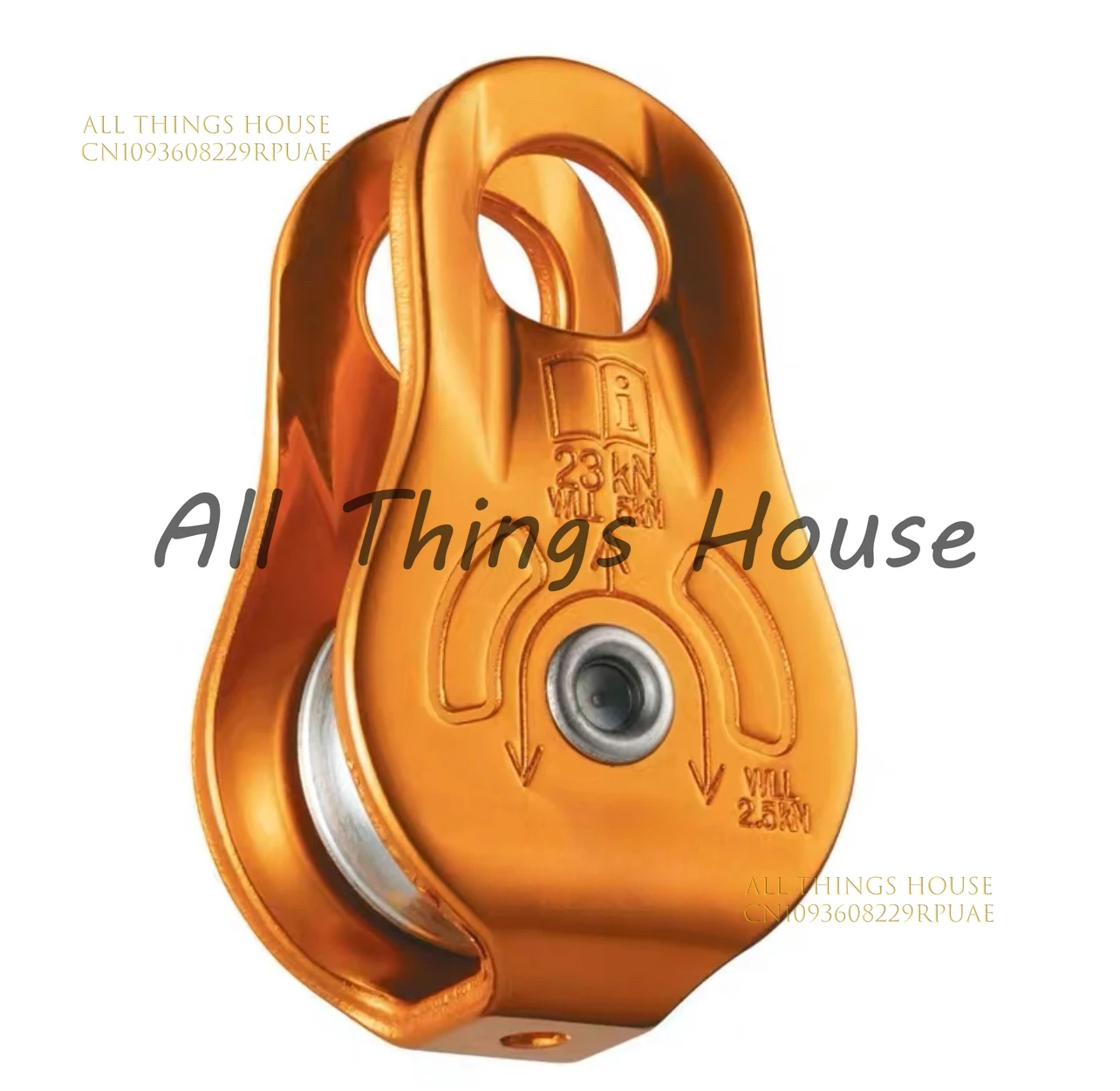 

Side plate pulley suitable for climbing P00A P05 tunnel fixed emergency pulley