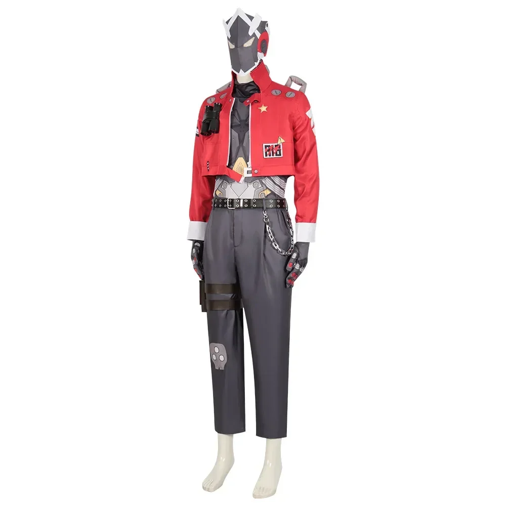 Bily the Kid Cosplay Costume Game Zenless Zone Zero Bily the Kid Cosplay Costume Anime Halloween Costume Role Play Outfit Men