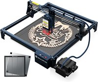 SCULPFUN S30 Pro 10W Laser Engraver with Automatic Full Air Assist Kit with 400x400mm Honeycomb Table and Replaceable Lens