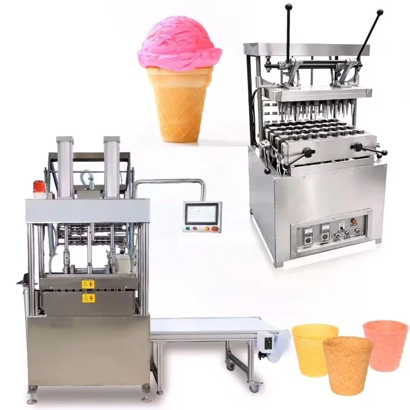 Commercial Electric Biscuit Tea Cup Baker Machine Edible Coffee Cup Machine Customized