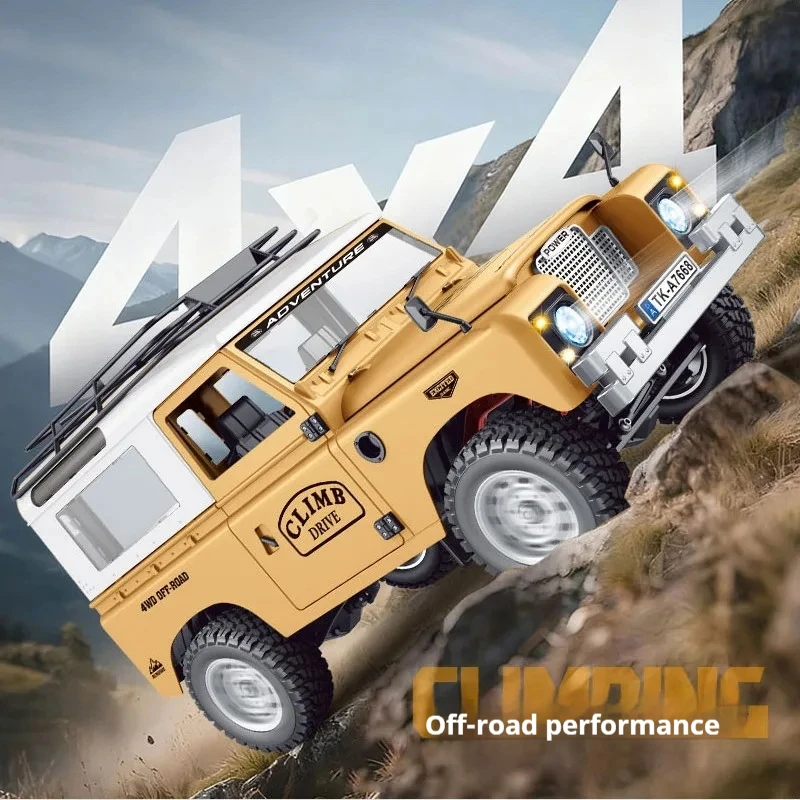 New product 1: 10 full-scale Land Rover Defender All-terrain Simulation Off-road climbing car RC CAR