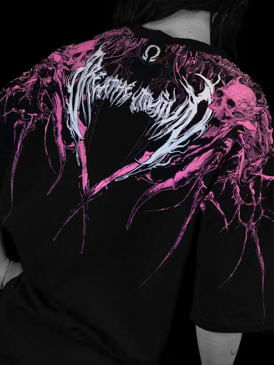 Breathedivinity Neue Baumwoll-T-Shirts mit lockerem Schnitt und Rundhalsausschnitt für Männer und Frauen