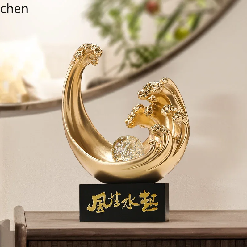 

HTT Living Room Entrance High-End Soft Furnishing Style TV Cabinet Wine Cabinet Office Light Luxury Modern Decorations