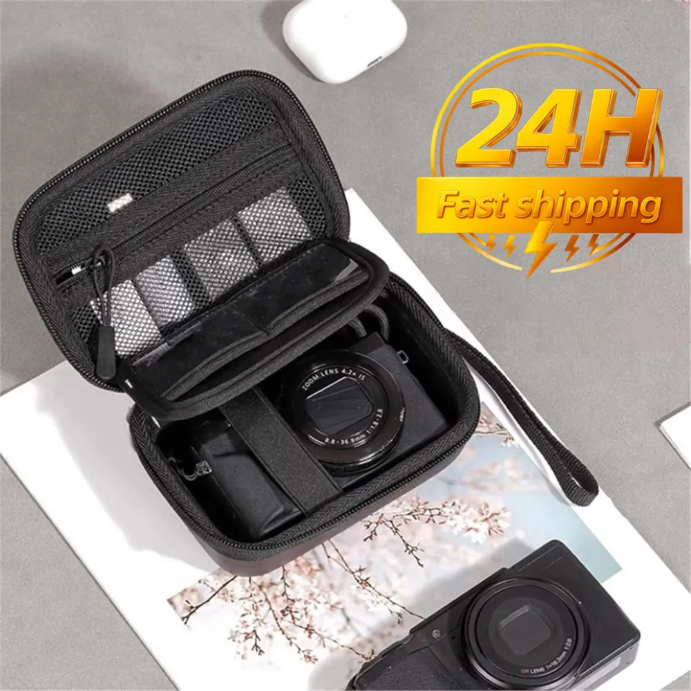 FANGTUOSI Shockproof Hard Case for Canon G7X Mark III Mark II  Cybershot ZV1 Ricoh GR III Digital Camera Protective Carrying Bag