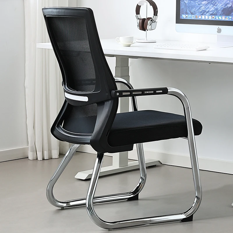 Soft Small Office Chair Armrest Nordic Modern Comfortable Ergonomic Office Chair Cheap Relaxing Silla De Escritorio Furniture