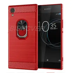 Carbon Fiber Brushed Shockproof Soft Cover For Sony Xperia XA1 Plus G3412 G3416 G3426 G3412 G3421 5.5