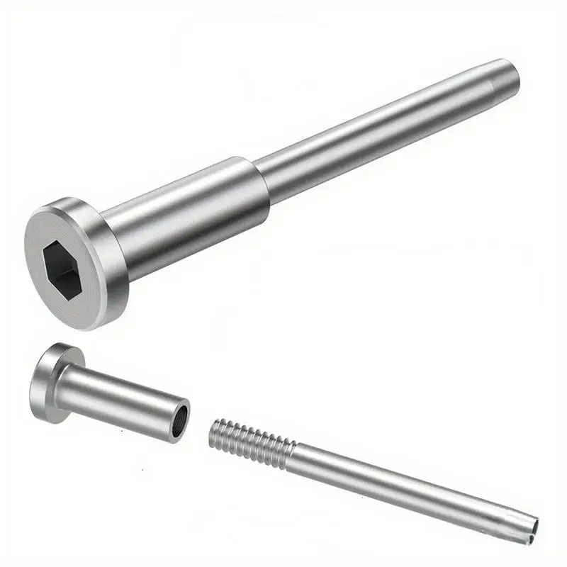 

10pcs Invisible Connector Stainless Steel 316 Hex Extension Rod 18 Cable Tightening Fitting