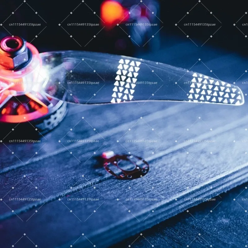 2 Pairs 51466L Luminous Propeller 3 Blade CW CCW LED Light Prop Accessory RC Racing Model Modification Parts
