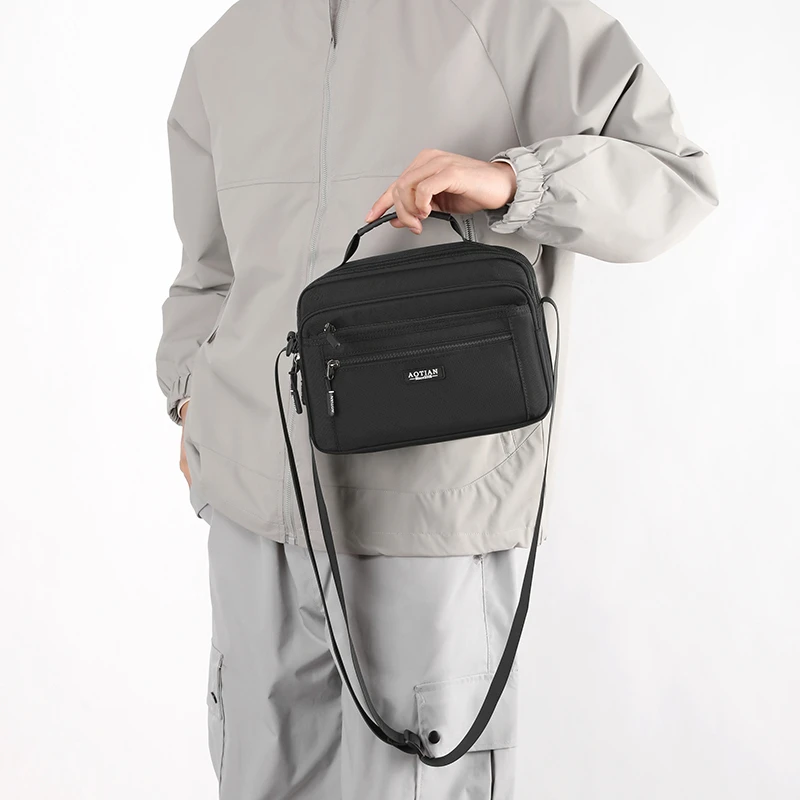 New Small Messenger Bag for Men Travel Shoulder Bags Crossbody Bag High Quality Waterproof Male Cellphone Bag handbags bolsa sac