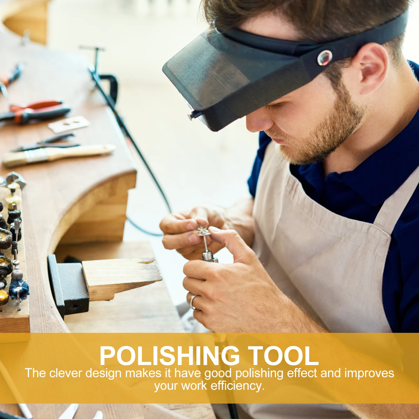 

30pcs Chainsaw Grinding Head High-Quality Polishing Bit Kit For Chainsaw Wood Mold Steel Grinding Supplies Efficient Light