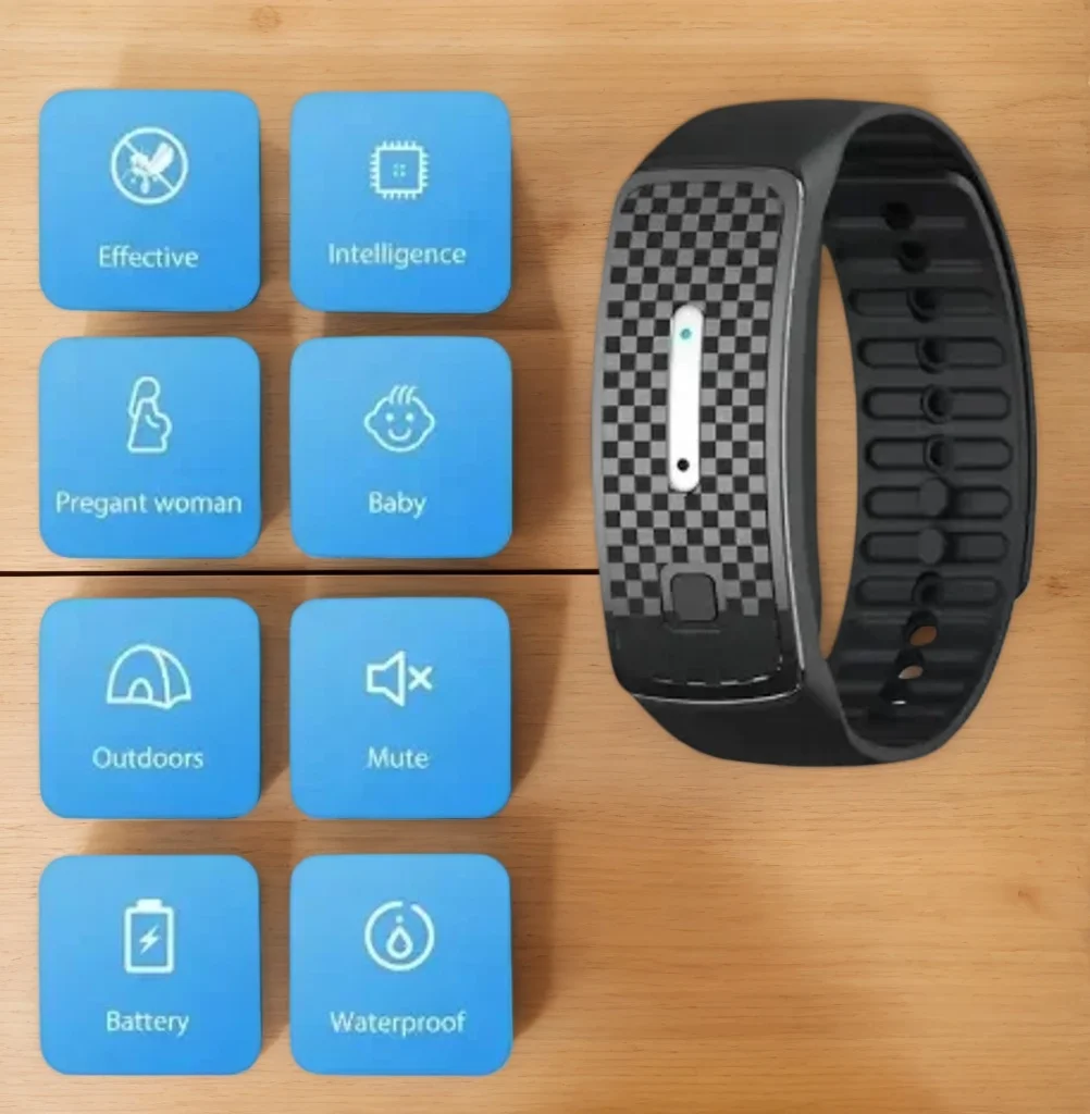 

Интеллектуальный магнитный браслет — ультразвуковая форма тела с лимфатической детоксикацией, монитором сердечного ритма и фитнес-шагомером