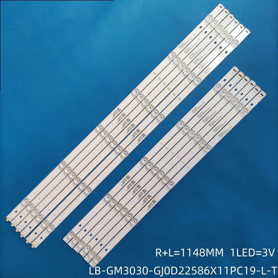 

Светодиодная лента для подсветки телевизора 58 дюймов LB-GM3030-GJ0D22586X11PC19-L-T 58PUS8105/12 58PUS7855/12 58PUF7695/T3 58PUS7805/12 58PUS7304