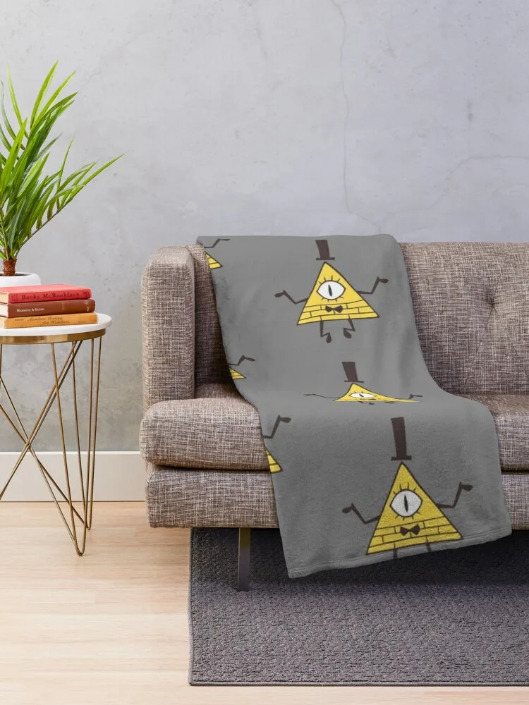 gravity falls - bill cipher Throw Blanket Custom Weighted Large Moving Blankets