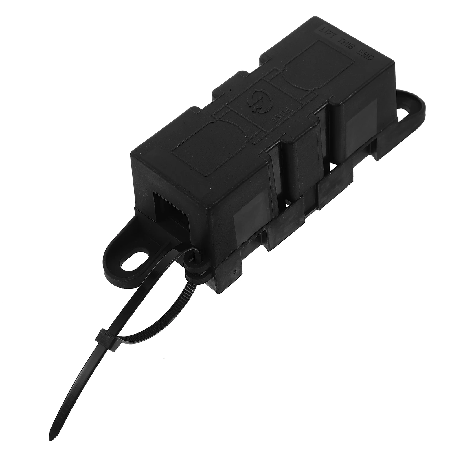 

Large Size Threaded Bolt Fuse Holder Box Splashproof Stackable Car Truck Accessories Sturdy Construction Backup Suitable