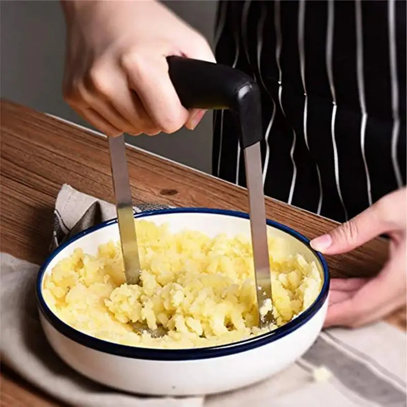 

Potato Ricer Stainless Steel Manual Food Press Stainless Steel Kitchen Tool Versatile Puree Juice Maker Fruit Tools Food Masher