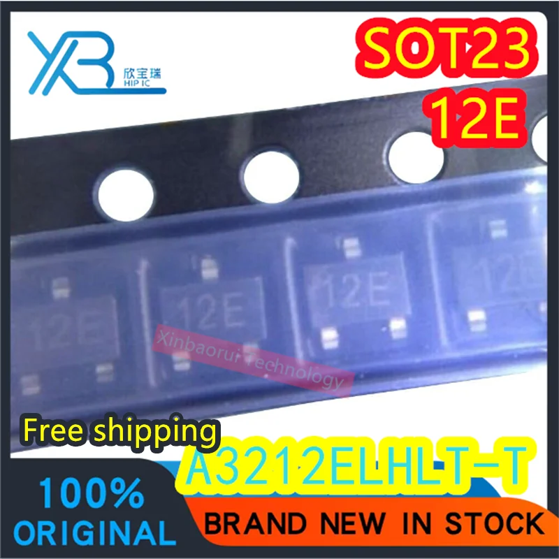 

(10/50pieces) A3212ELHLT-T Code 12E A3212ELHLT SOT-23 SMD Omnipolar Hall Switch Brand new and good Free shipping