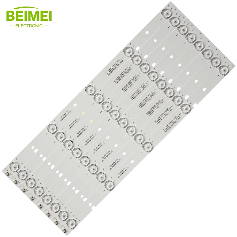 TV Backlight Strip SVH390A06_REV3.0_5LED_130626 TV LED Strip Lights Led Strip for Hisense LED39K20JD LED39EC110JD/SD 8PCS/SET