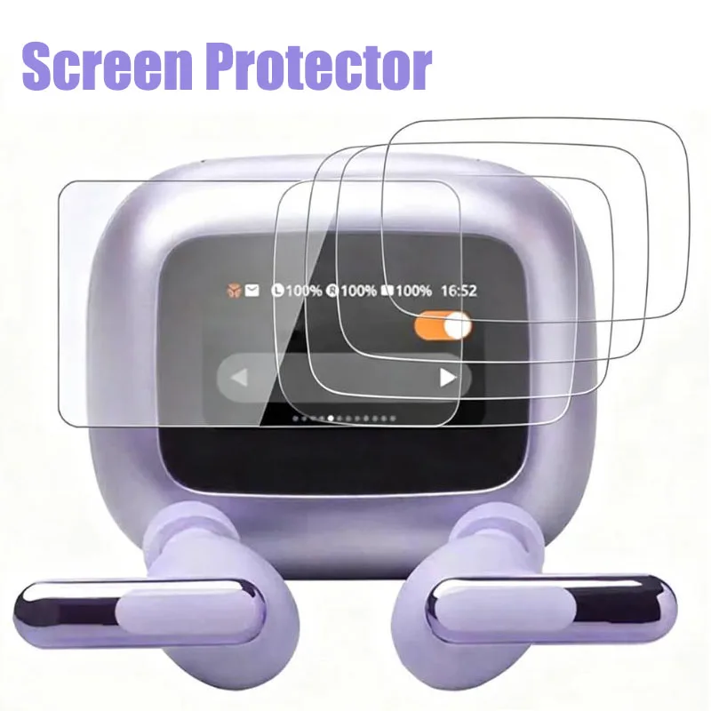 For JBL Live Beam 3 LCD High Definition Soft Film Screen Protector Clear Scratch Proof Bluetooth Hearphone Box Screen Protector