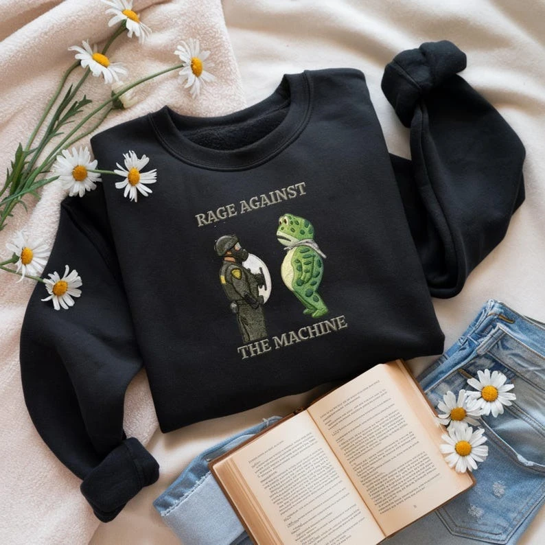 

Вышитая лягушка Portland Freedom, защита от льда, протест Pro, имграция, лягушка, футболка-активник, теплый пуловер без королей на день