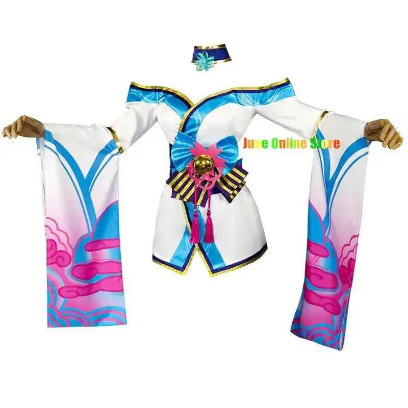 SN66 Ahri LOL disfraz de Cosplay Spirit Blossom League of Legends Cosplay Spirit Blossom Ahri disfraz de Cosplay DressW & C @