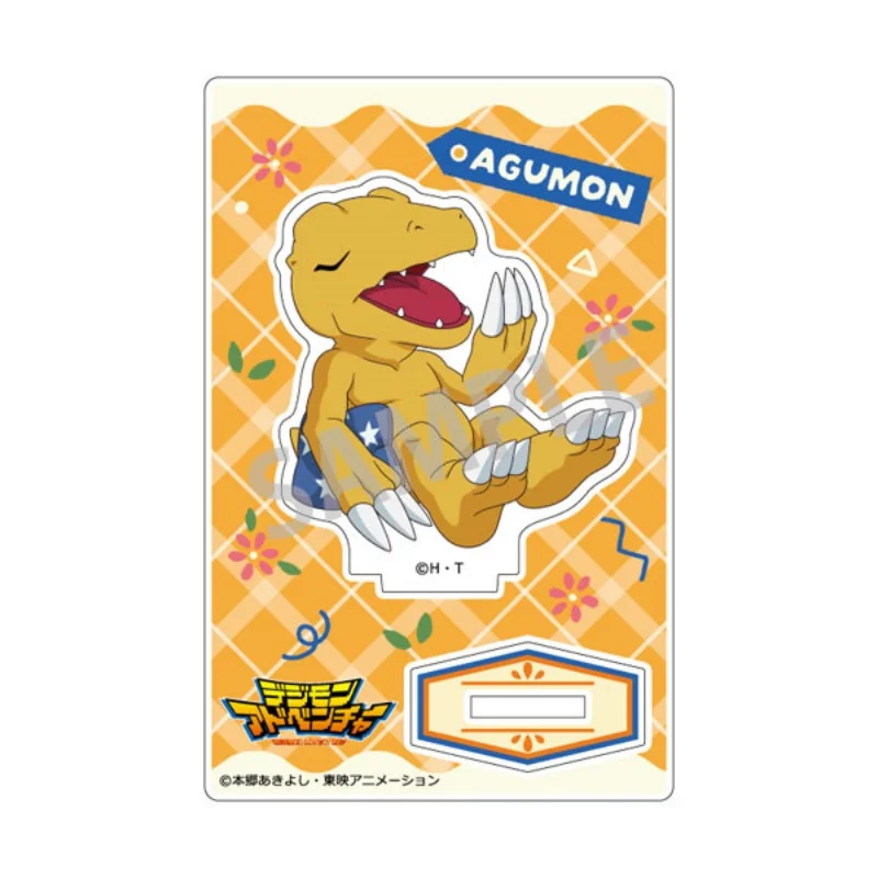 Digimon Adventure 15CM ANIME Acrylic Stand Figure Stand Plate Cosplay Prop Decor Cartoons Present Friend Keychain