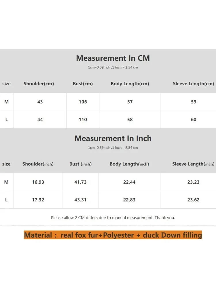 الطبيعية الثعلب الفراء طوق دافئ الأبيض بطة أسفل سترة المرأة الشتاء الفراء الحقيقي سميكة قصيرة سترة منفوخة أبلى معطف الفرو الواقع سيدة #6