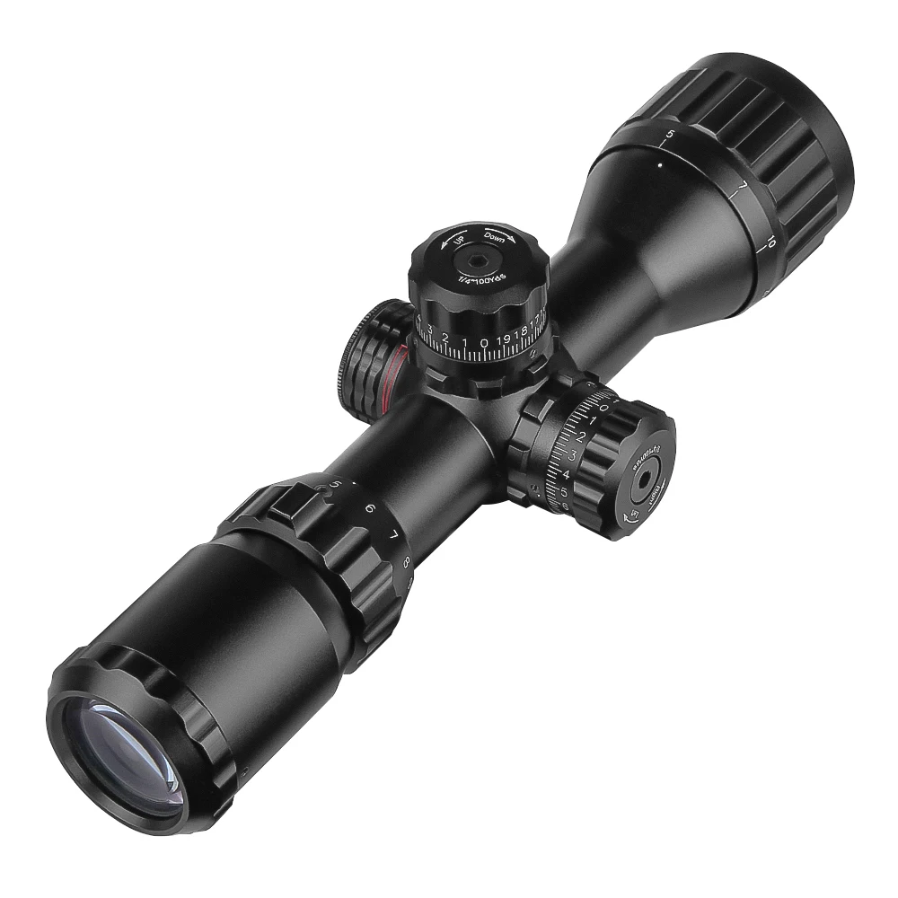 SPINA OPTICS 3-9x32 AOIR Tacticle Riflescope Red/Green Dot Illuminated Mil-dot Optic Sight Rifle Scope For BB Gun Pistol Rifle view 2