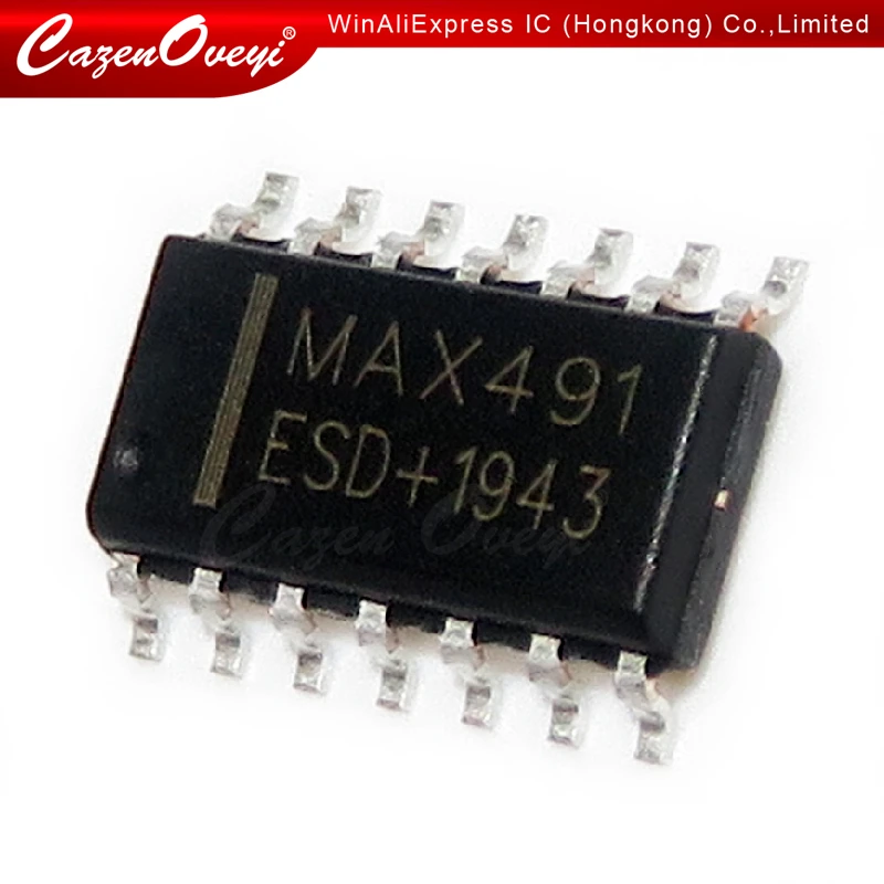 MAX491ESD, MAX491CSD y MAX491 SOP-14: Guía de Evaluación Técnica y Aplicaciones Prácticas para Ingenieros y Fabricantes