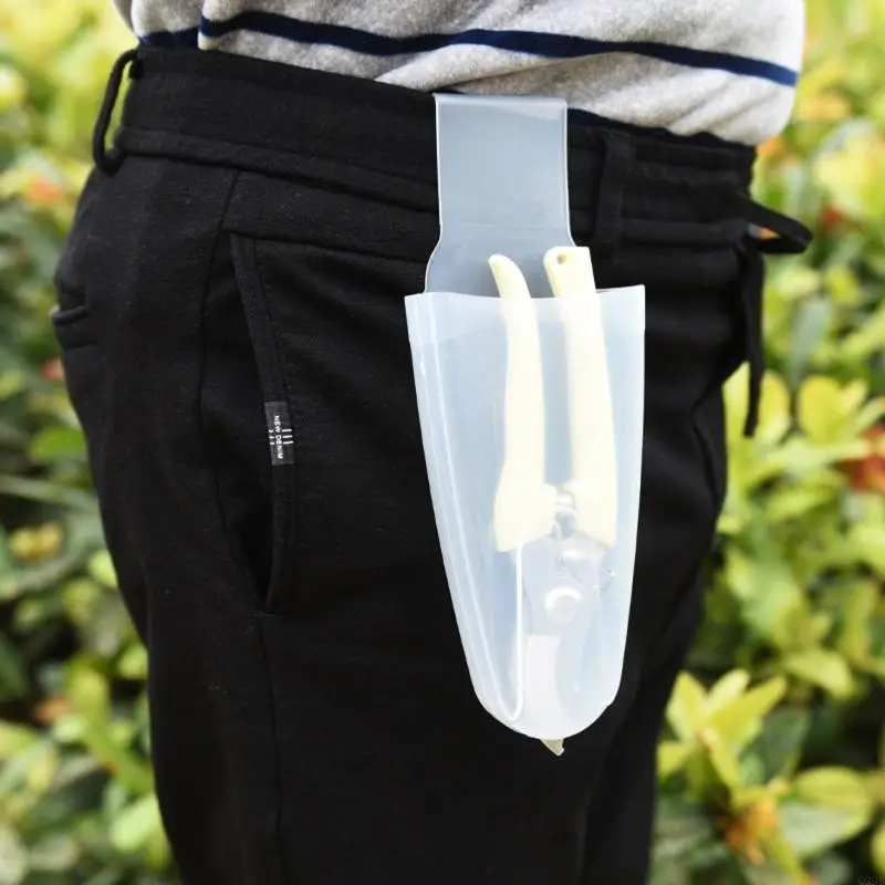 Q39B Clear Cruning Shears Box Box Gardening прозрачный пластиковый портативный подвес для