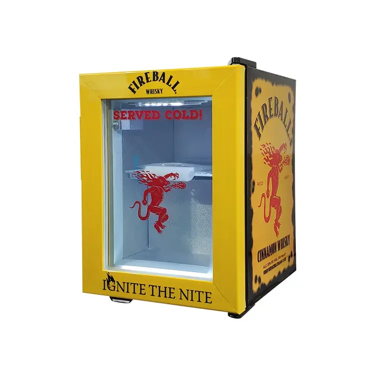 50L 70L 90L ثلاجة أكبر مبرد النبيذ فندق باب واحد ثلاجة صغيرة مع مقصورة الفريزر شريط صغير