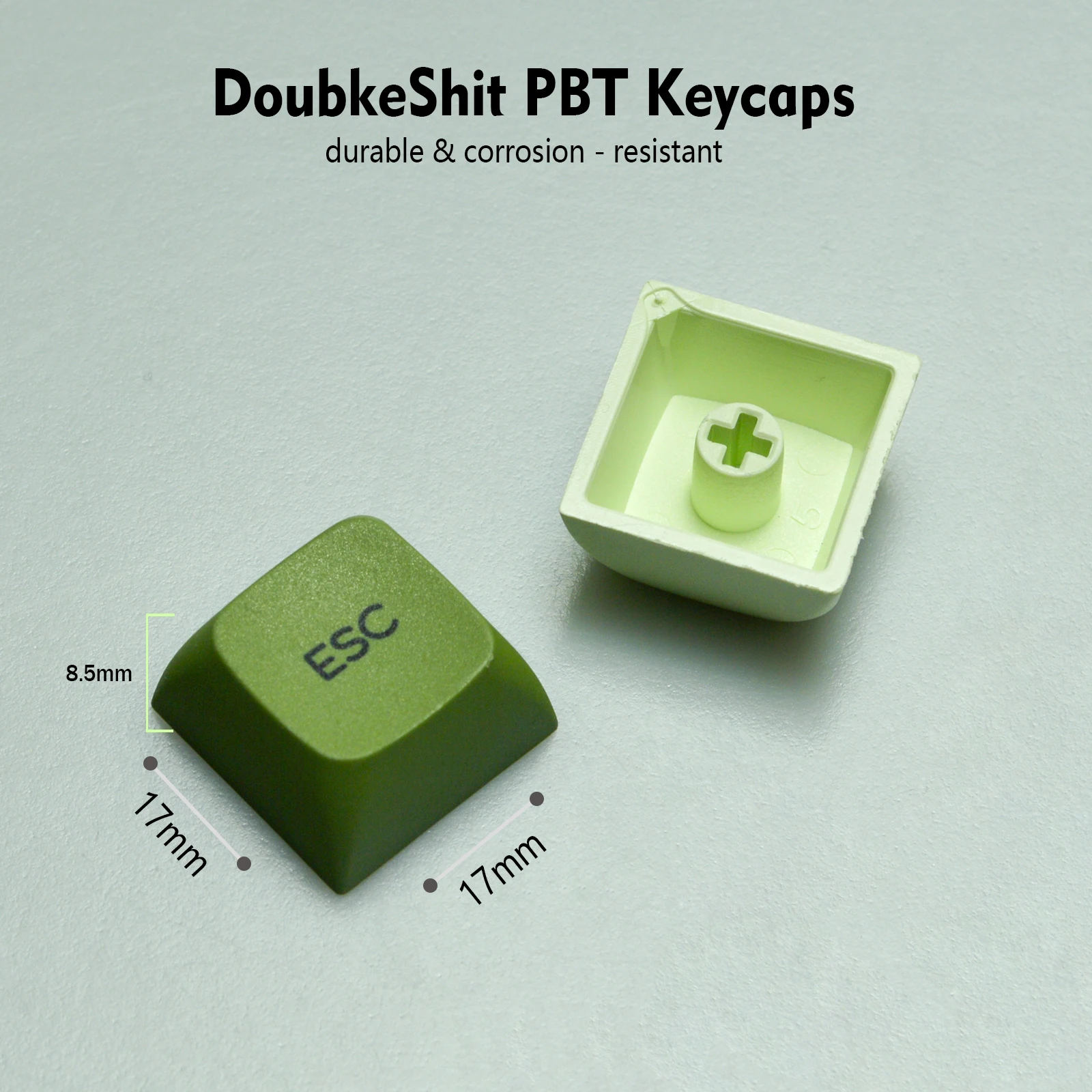 Imagem -05 - Matcha 124 Tampões Chave Pbt Xda Perfil para Teclado Mecânico de Cereja mx Double-shot Bonito Anime Verde Backlit Dye-sub Keycaps Conjunto