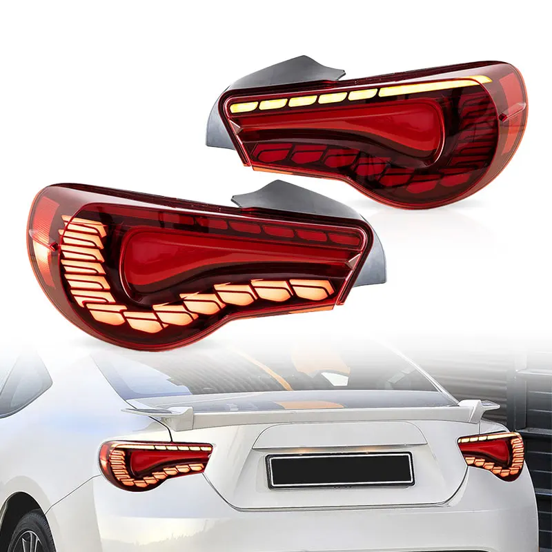

Полностью светодиодные задние фонари для BRZ Subaru 2013-2020, автомобильная лампа GT86 FT86 TRD, задние фонари 2012-2020, задний фонарь для Toyota 86