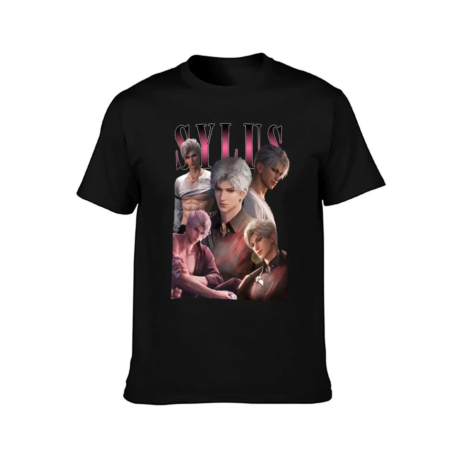 Vintage Sylus Bootleg Style T-Shirt Plus Size Basic Short Sleeve Top T-Shirt