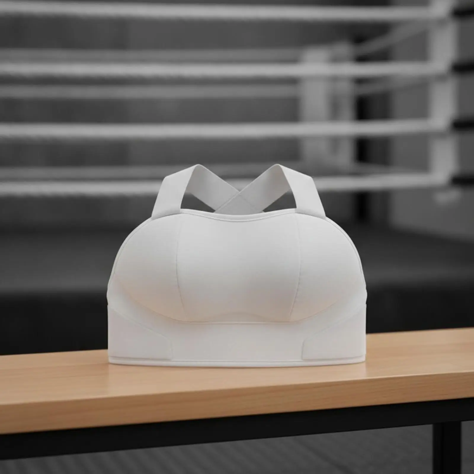 Female Karate Chest Guard Padded Torso Protector for Training Sparring Adult Soft Shell Vest with Reinforced Seams Comfort Fit