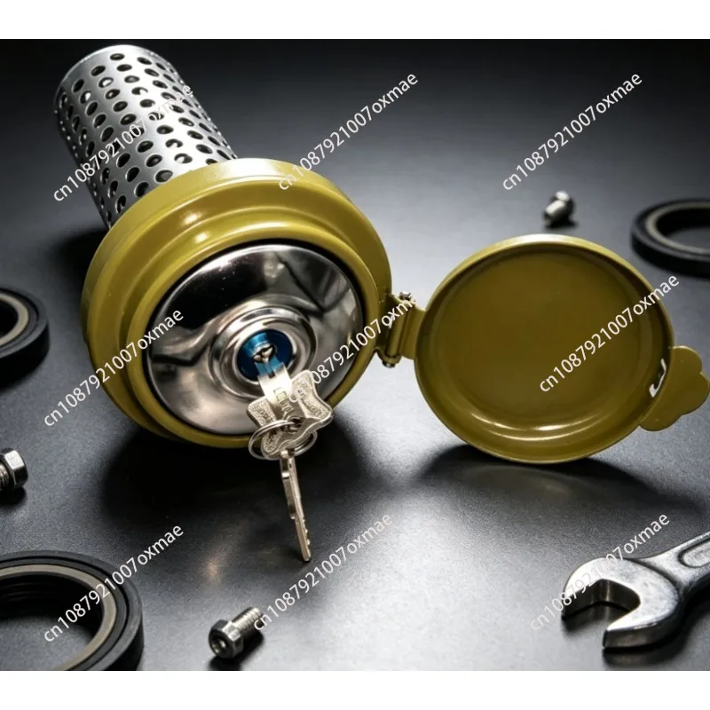 For Anti-Theft Fuel Tank Cap Lock Fits Jiefang J6, Delong F3000/X3000, Dongfeng Tianlong, Howo T7, Jieshi King Kong
