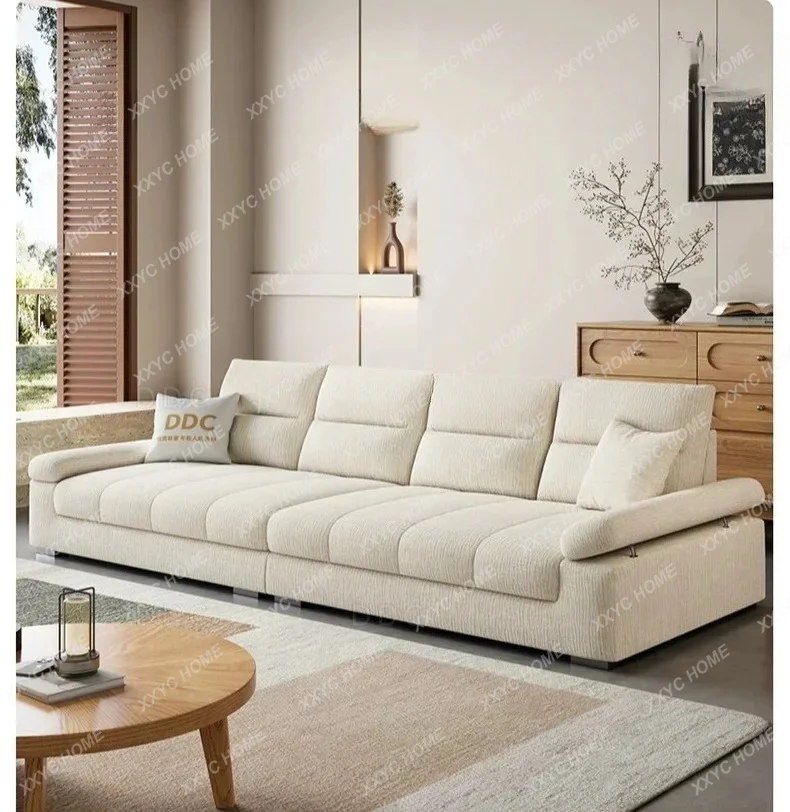 X3 Simple Modern Home Fabric Sofa Cotton And Linen Removable And Washable New Living Room Large Apartment