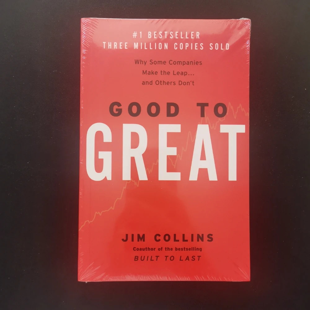 

Why Some Companies Make The Leao and Other Don't Good To Great By Jim Collins in English Paper Book