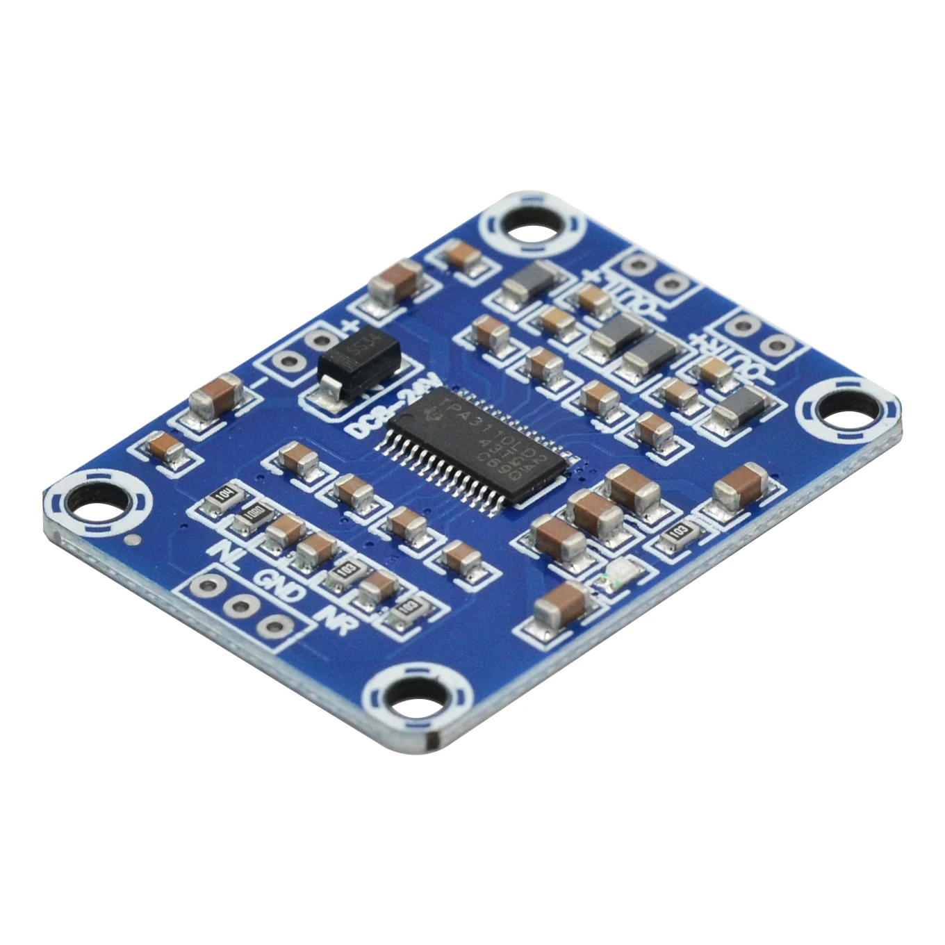 DC DC12V-24V 2X15W Digital Audio Power Stereo Amplifier Module Board TPA3110 12V Class D Power AMP Board 2.0 channel