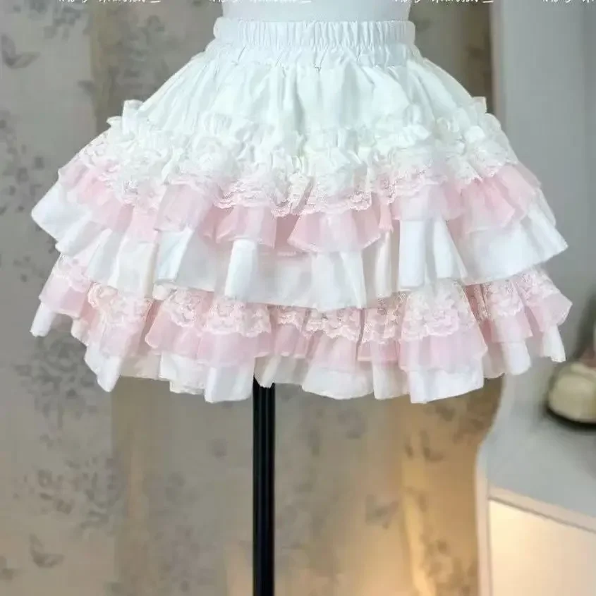 Японская юбка-торт в стиле кавайной Лолиты