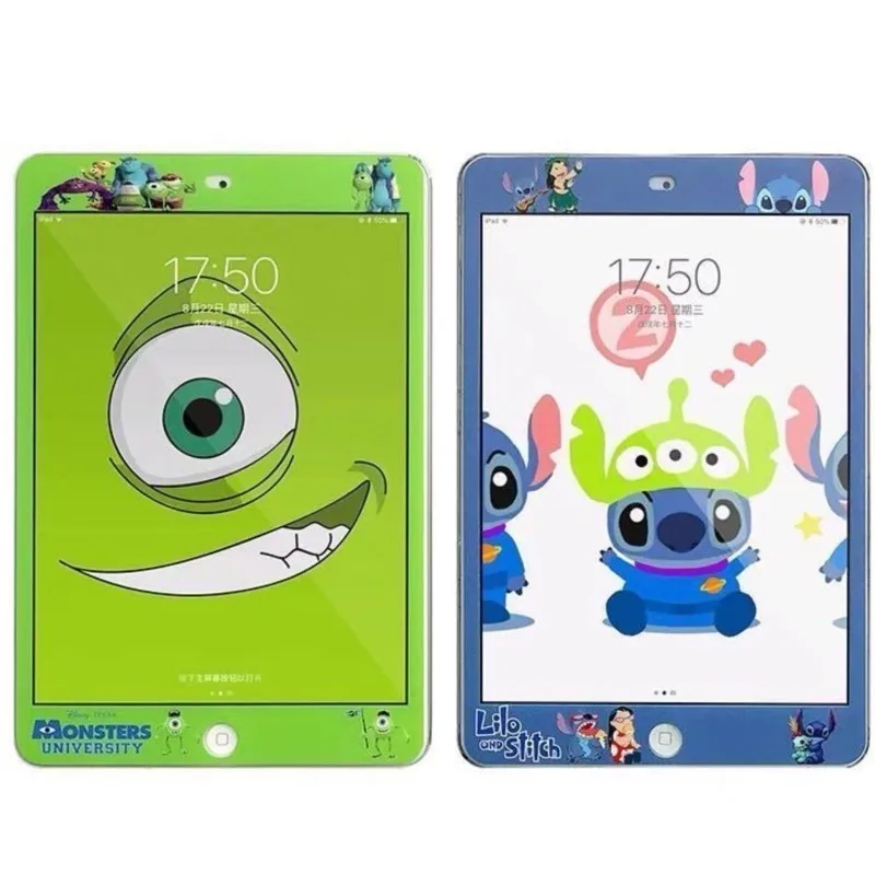

Disney Stitch Tempered Glass Anti-Scratch Full Screen Protector For iPad mini 1 2 3 4 5 6 7 7.9 iPad 5/6/Air1/2 2017/2018 9.7in