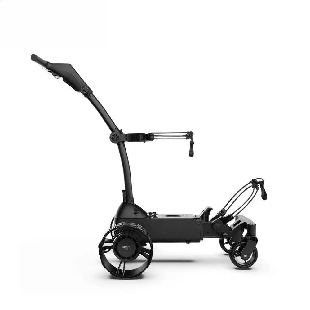 Electric Golf Ai Intelligent Follow Ball Chartered Car Screen Automatic Follow Cart Remote Control Folding Trolley