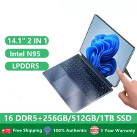 Tablets PC 2 in 1 Gaming Laptops with touch Screen Office Notebooks Netbook PAD 14.1\