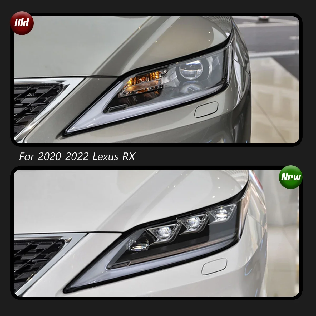 

Фара CarHead для Lexus RX, светодиодная фара 2020-2022, фары RX350 RX270, линза проектора для глаз, автомобильные аксессуары Plug and Play