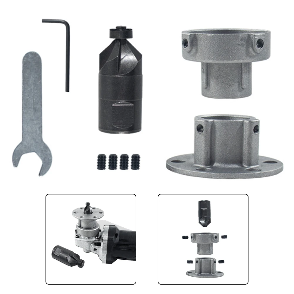 Adjustable Guide Angle Grinder Chamfer Tool for Metal Woodworking Chamfering and High Hardness Material Processing