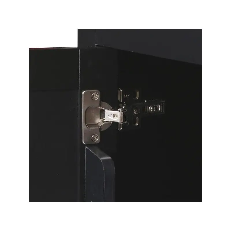 عربة مطبخ بأوراق شجر مع سطح من الخشب المطاطي، ورفوف تخزين داخلية، و5 عجلات، وخزانة تخزين و3 أدراج لغرفة الطعام، #2