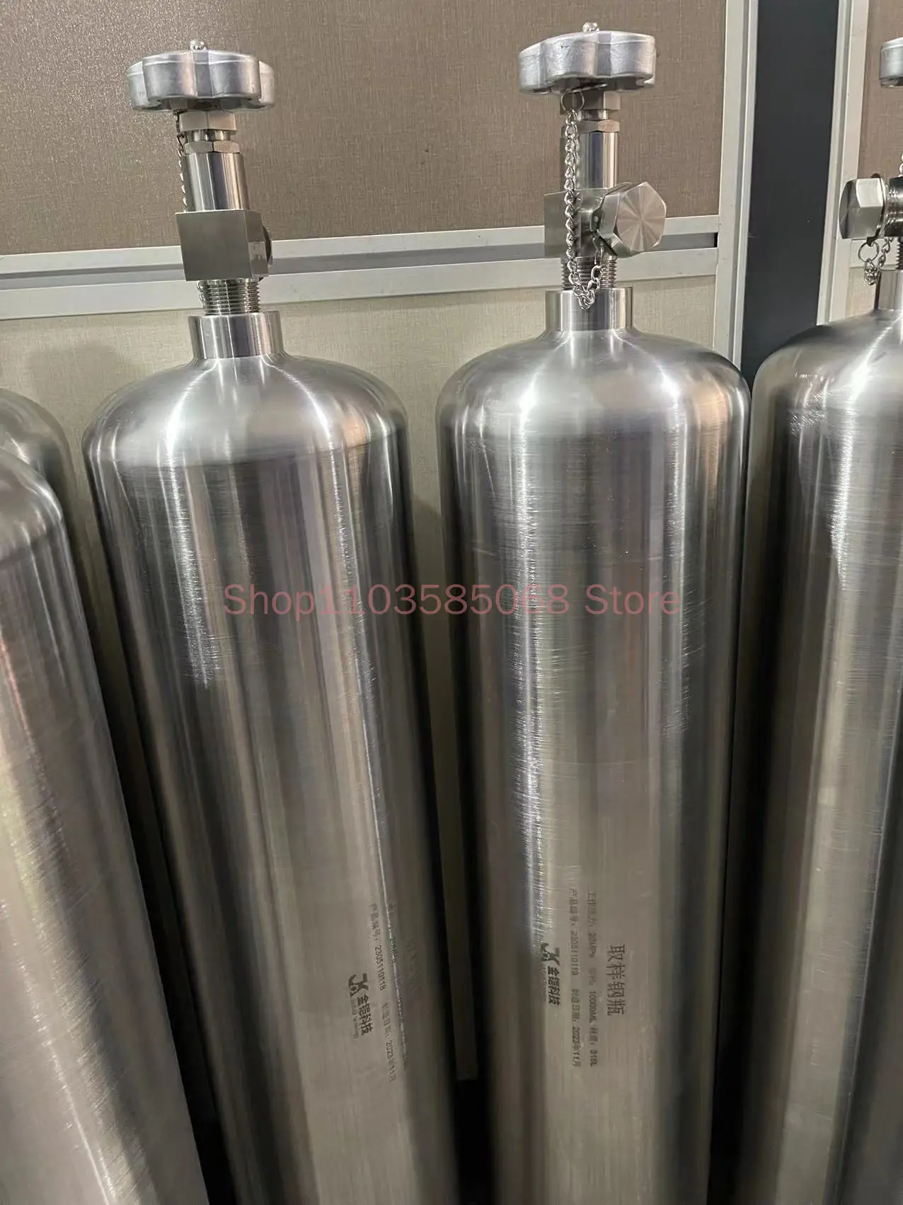 316L Valve Sampling Steel Cylinder Mixed Gas Sampling Industrial Laboratory Gas Liquid High-pressure 20MPa