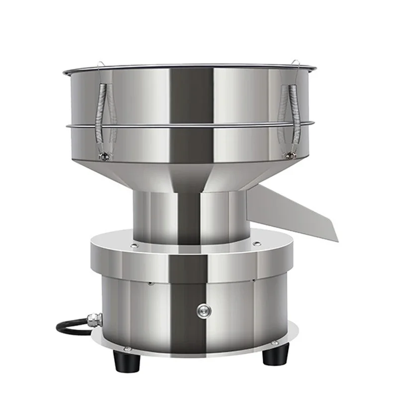 Vibrating Screen Small Stainless Steel Sieving Machine 50w Powder Sieve Chinese Medicine Flour Electric Sifting Machine TB-830