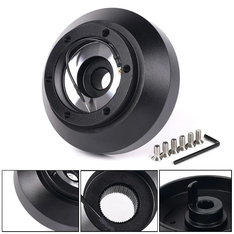 Car modification steering wheel base steering wheel connection adapter is suitable for  E30H accessories
