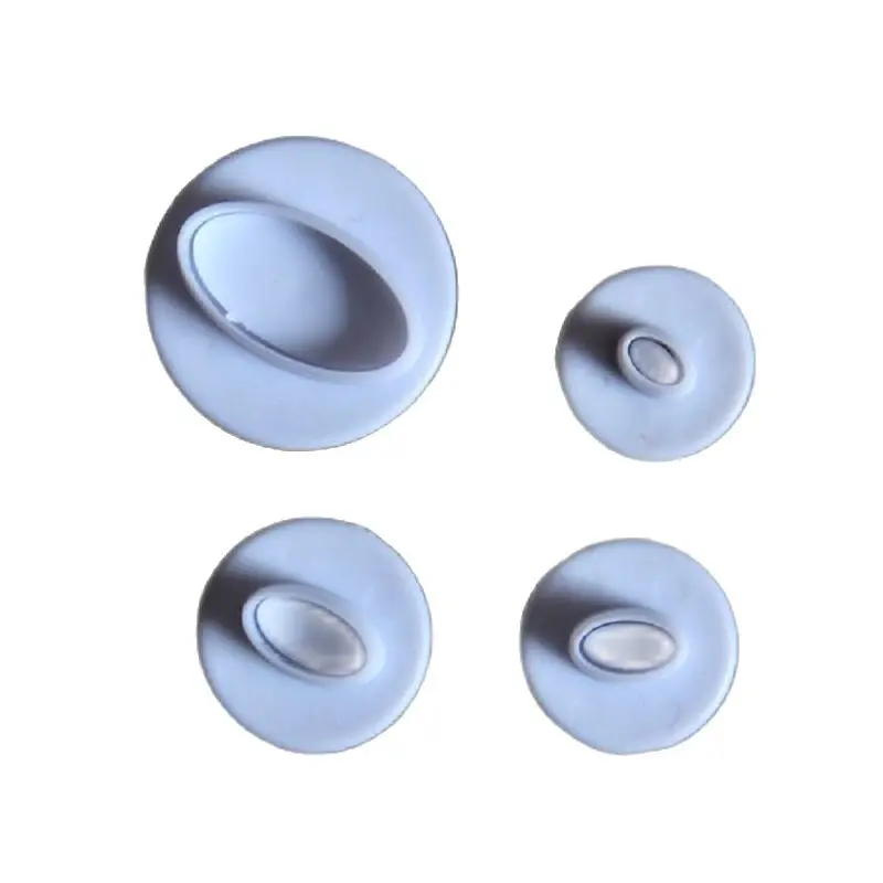 Plastic 4 Pcs Oval …